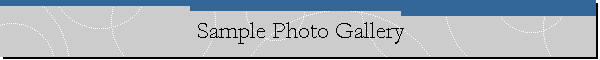 Sample Photo Gallery